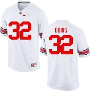 Men's Ohio State Buckeyes #32 Elijaah Goins White Nike NCAA College Football Jersey November VNU2044EV